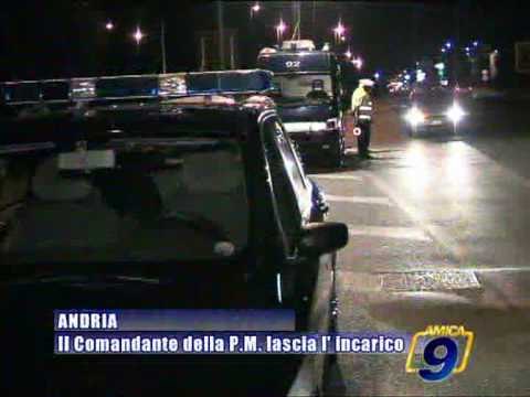 ANDRIA | Il Comandante della Polizia Municipale lascia l'incarico