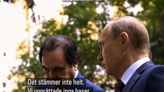 Hollywoodregissören Oliver Stone four-hour long documentary about Vladimir Putin