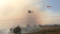 Kalamos'taki Yangın Hala Kontrol Altına Alınamadı