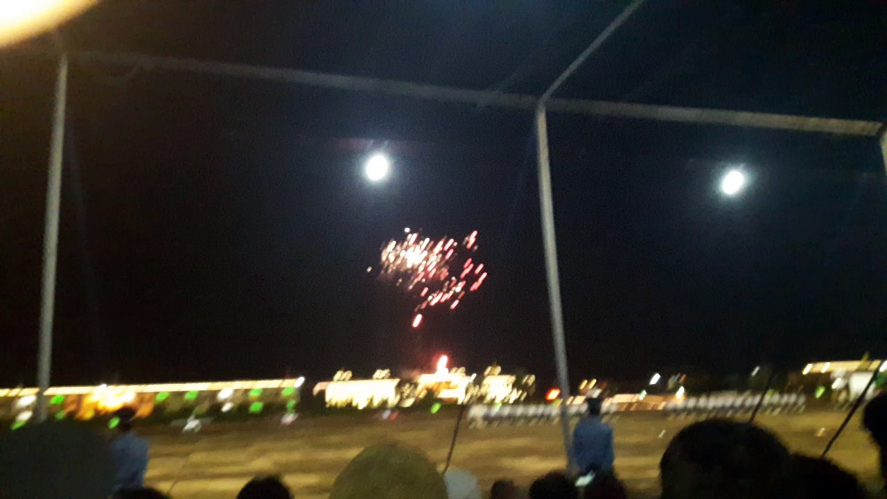 Fireworks PAF Academy Asghar Khan (Risalpur) - 14 Aug 2017