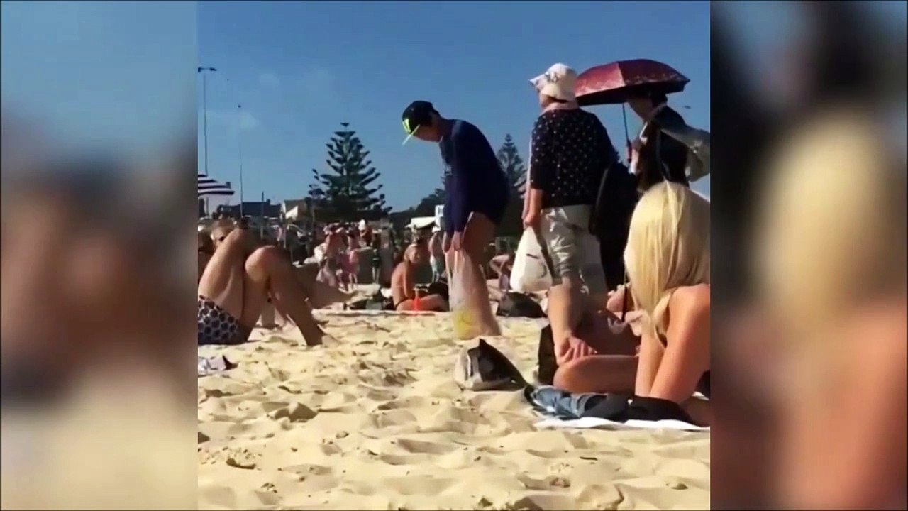 Quand tu detestes avoir du sable sur les pieds ! Technique bien ridicule