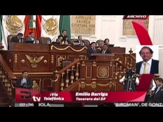 Entrevista con Emilio Barriga, Tesorero del GDF / Vianey Esquinca