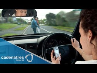 Los riesgos de usar el celular al conducir en Semanal 28 31/08/15
