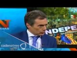Alberto Peláez en interviú sobre la posible independencia de Cataluña