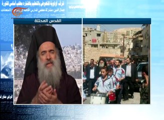 المطران حنا يكشف للميادين مجريات زيارته غير المعلنة ...