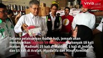 Fase Puncak Haji, Jemaah Indonesia Dapat 15 Kali Makan
