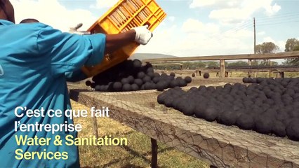 Un projet kenyan transforme les excréments en combustible