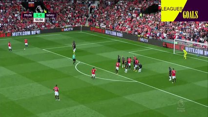 أهداف و ملخص مانشستر يونايتد 4 - 0 ويستهام يونايتد