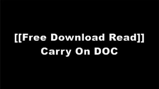 [y1TKh.[FREE] [DOWNLOAD]] Carry On by Rainbow RowellVeronica RothElizabeth StroutRainbow Rowell PDF