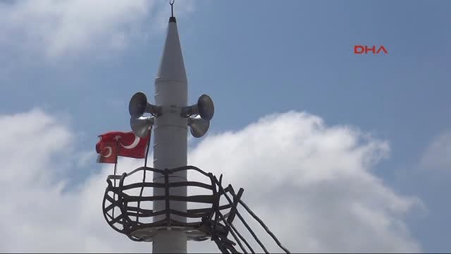 Tokat Yaylada Varilden Minareli, Ağaç Merdivenli Cami