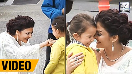 Aishwarya Rai CUTLEY Plays With A Kid In Melbourne