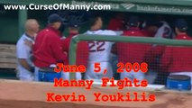 www.CurseOfManny.com June 5, 2008 Manny Fights Kevin Youkilis
