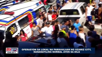 Operasyon sa lokal na pamahalaan ng Ozamiz City, nananatiling normal ayon sa DILG
