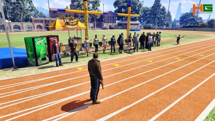 GTA 5 - कौन सा प्लेयर सबसे तेज़ दौड़ता है   Which Player Runs Faster In GTA 5   HINDI URDU