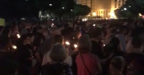 Vigil-goers Gather at White House to Remember Charlottesville Victims