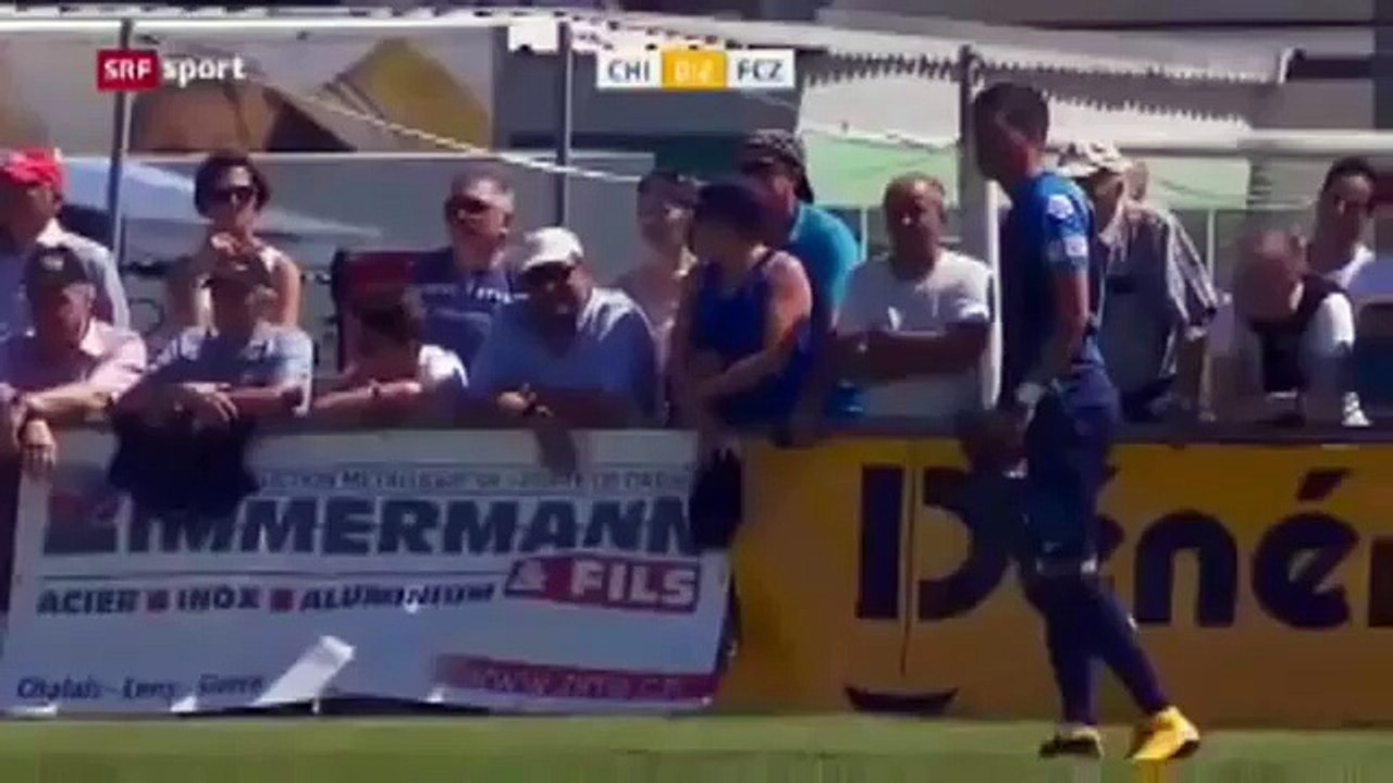 FC Chippis 0:3 FC Zürich (Swiss Cup 13 August 2017)