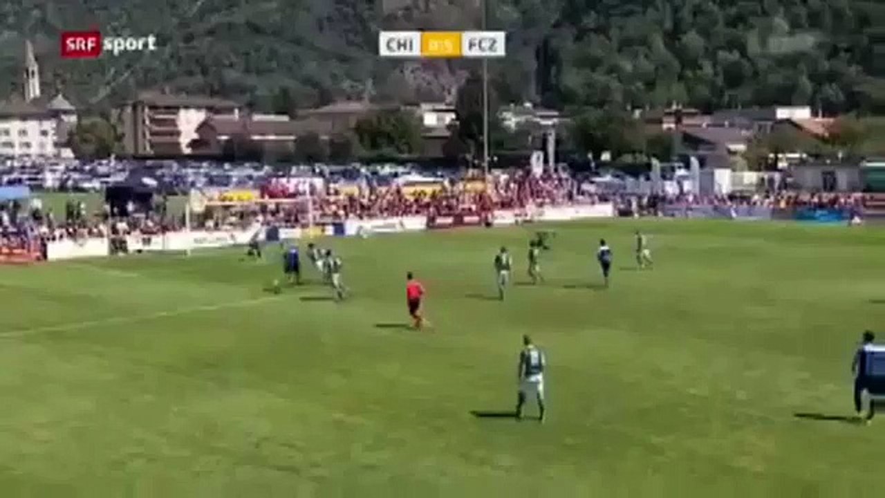 FC Chippis 0:6 FC Zürich (Swiss Cup 13 August 2017)