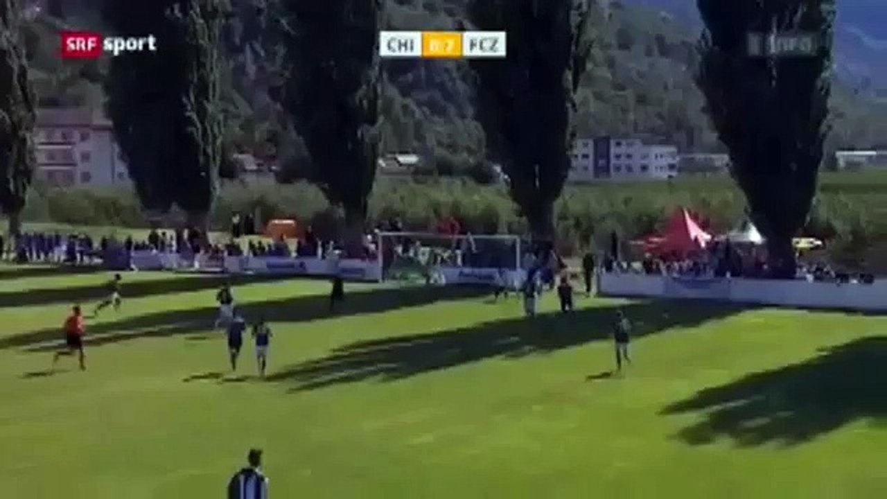 FC Chippis 0:8 FC Zürich (Swiss Cup 13 August 2017)