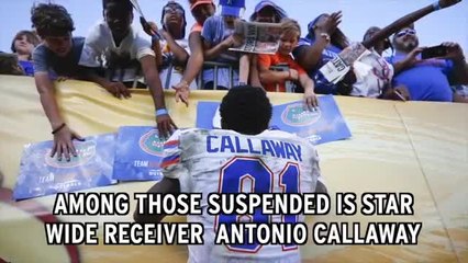 Antonio Callaway Among Seven Suspended For Gators&apos; Opener
