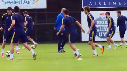 Fenerbahçe'de yeni transfer Giuliano antrenmanda