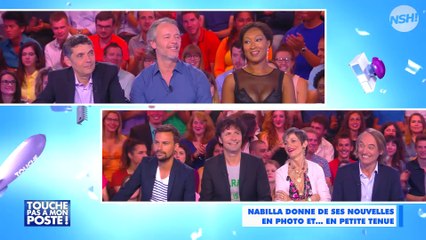 TPMP – Julien Courbet montre une photo de lui nu, Nadège Beausson-Diagne est sous le charme !