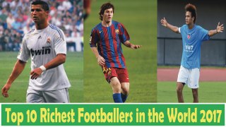 Top 10 Richest Footballers in the World 2017,  Net Worth