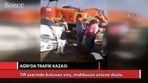 Ağrı - Patnos Karayolunda trafik kazası