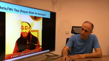 tuwalet wc taşı el-lehla konuşur diyen yalancı cübbeli ehmed isle-emdiyninden çıkıp ke-efir olmuştur
