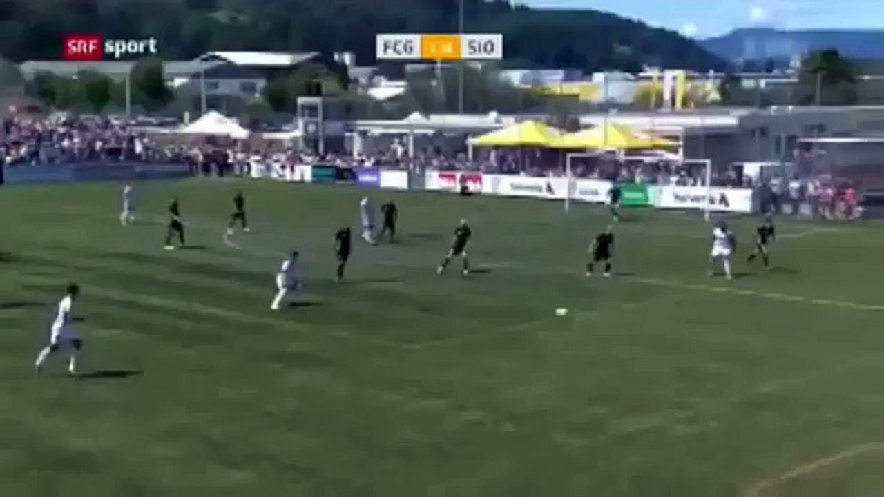 Granichen 1:5 Sion (Swiss Cup 13 August 2017)