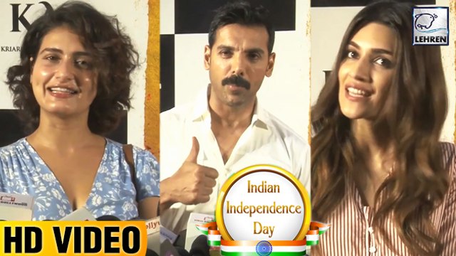 Bollywood Celebs Wishing Independence Day | Kriti Sanon, John Abraham