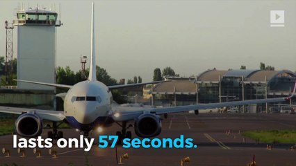 How long is the world's shortest flight?