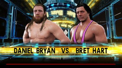WWE 2K17 Daniel Bryan Vs Bret Hart