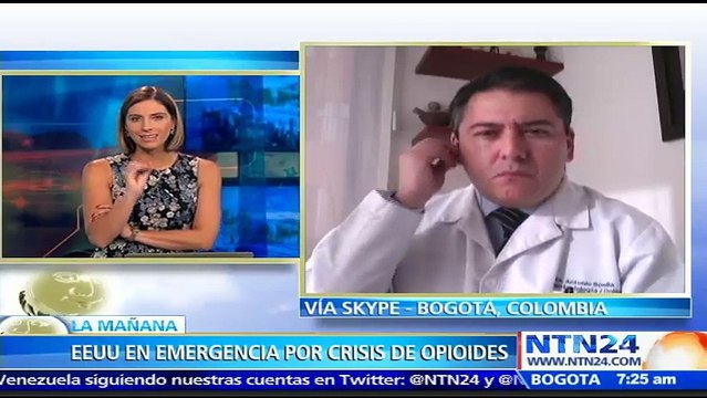 EE. UU. tiene que tener en cuenta la educación de médicos y pacientes sobre límites en prescripción de opioides: Antonio