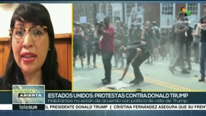 Se multiplican las protestas en EE.UU. contra el pdte. Donald Trump