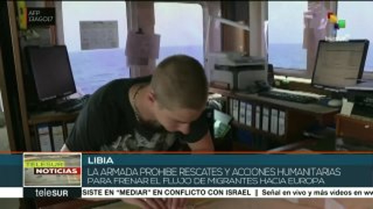 Libia decide que barcos de rescate de refugiados deben ser autorizados