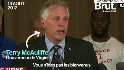 Etats-Unis : le gouverneur de Virginie somme les suprémacistes blancs « de rentrer chez eux »