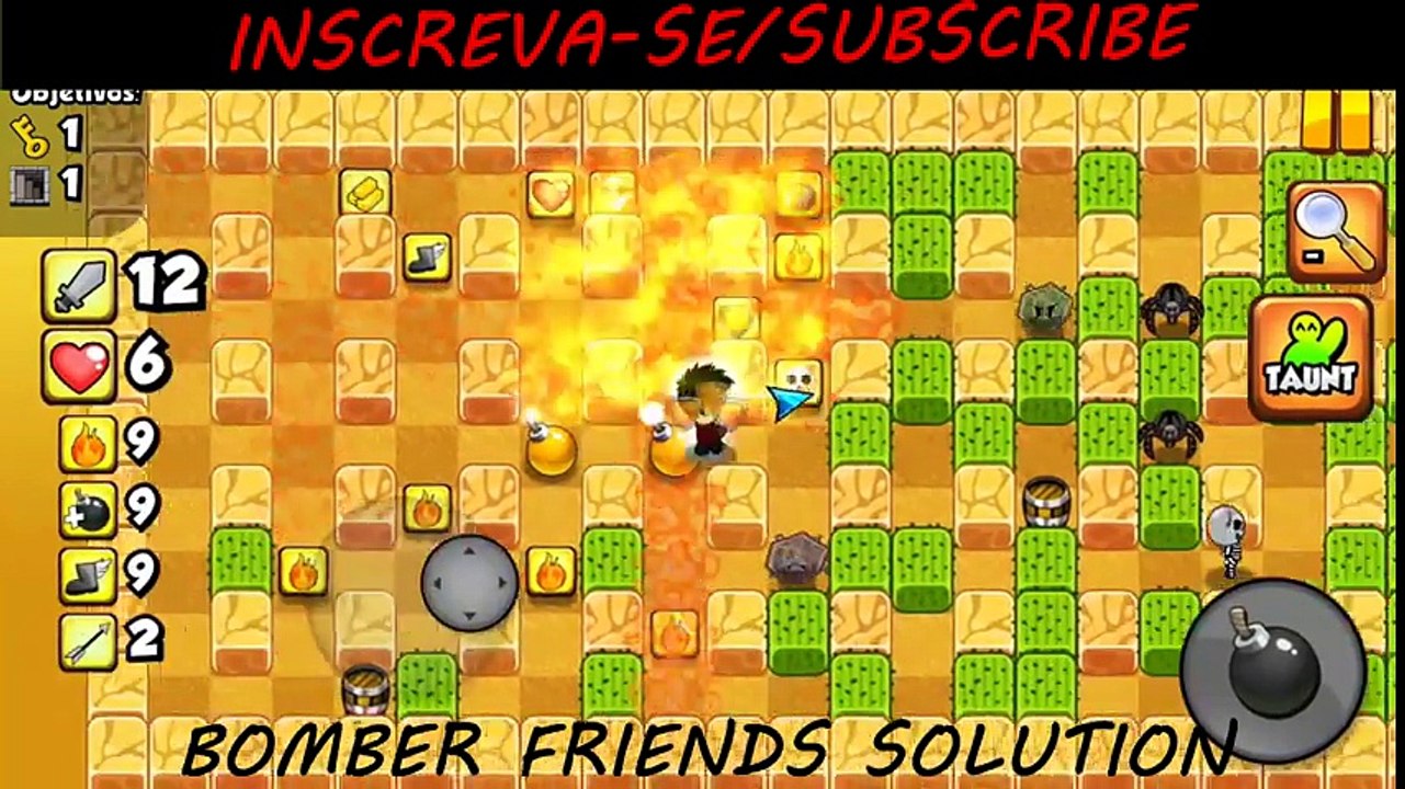 Bomber Friends Level 47  Nível 47  Fase 47 #BFS Solução