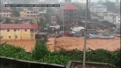 Centenares de muertos en Sierra Leona por las lluvias