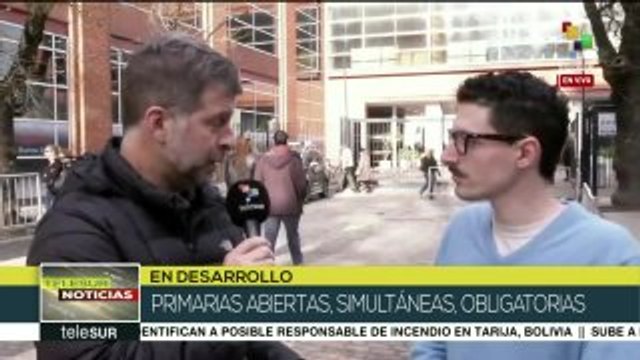 Elecciones primarias argentinas se han desarrollado con normalidad