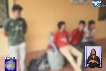 Supuestos asaltantes de buses fueron detenidos en la Terminal de Quitumbe
