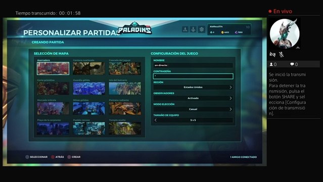 Jugando paladins beta con gente (2)