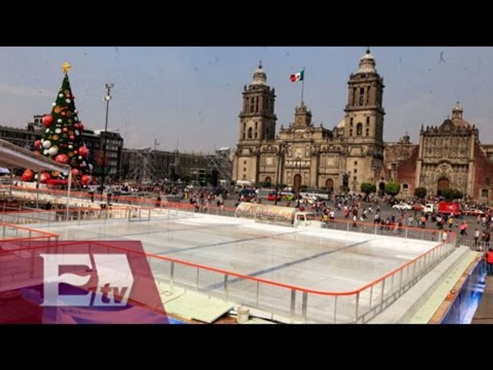 GDF instalará 3 pistas de hielo y otras novedades en el Zócalo / Comunidad con Óscar Cedillo