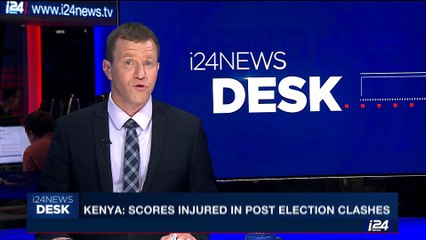 Download Video: i24NEWS DESK | Kenya: scores injured in post election clashes | Monday, August 14th 2017