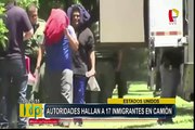 EEUU: encontraron a 17 inmigrantes indocumentados dentro de camión en Texas