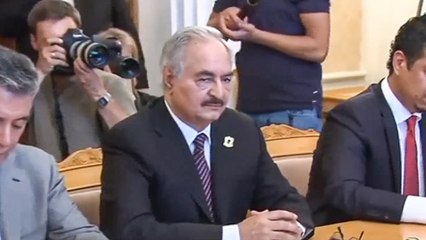 لافروف يلتقي حفتر بموسكو ويدعم وساطة أممية