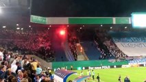 Le match Hertha Berlin Hansa Rostock arrêté à cause des supporters