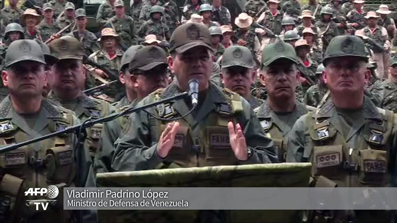 Venezuela: Ministro de Defensa considera "loca" amenaza de Trump