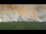 British Columbia Firefighters Battle Extreme Wildfire Behavior