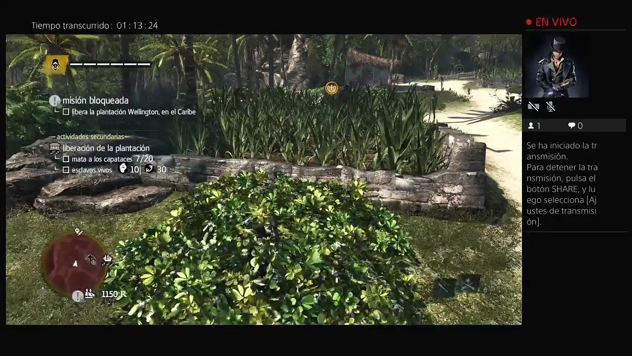 Transmisión de PS4  ASSASSiNS CRED FREEDOM CRY  FINAL JUEGO