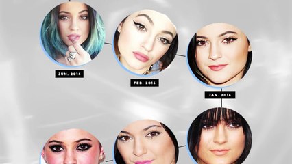 Mira los Increibles cambios de Kylie Jenner a través de los años!